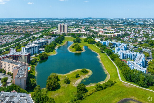 Fountainbleau East is filled with lakes and lagoons for residents to enjoy.
