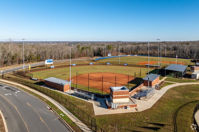 The Indian Land High School has state of the art training facilities.