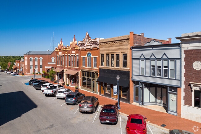 Downtown Guthrie has plenty of unique shops and stores to enjoy by East Guthrie.