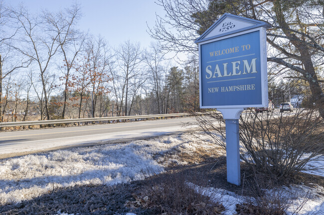 The Welcome to Salem sign stands as the gateway to a town rich in history, community, and classic New England charm.