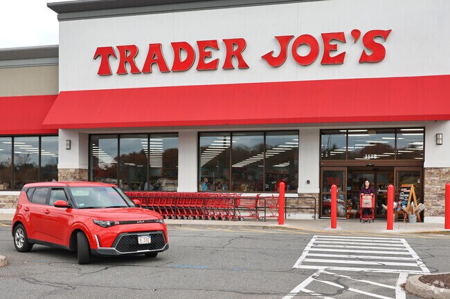 Trader Joe's is just a quick ride from Upper Walnut Street.