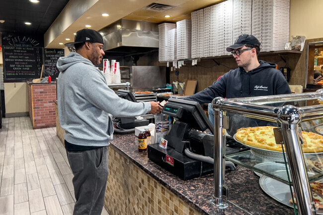 Fresh pizza and Italian eats await at Cafe Amici.