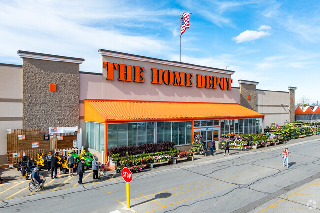Old Millard East residents will find home improvement supplies at The Home Depot just minutes north of the neighborhood.