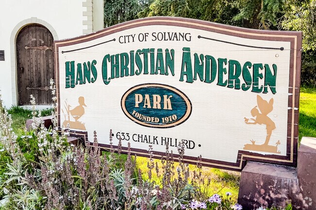 Hans Christian Andersen Park sits off Chalk Hill Road in Solvang.