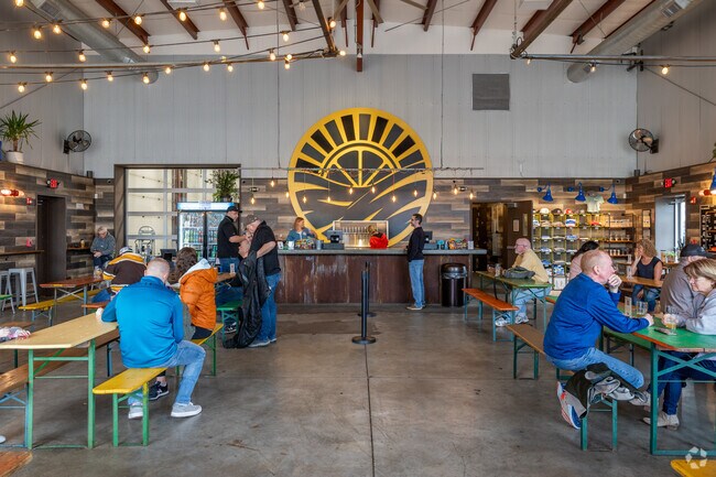 Vitamin Sea Brewing offers a large tap room with great music.
