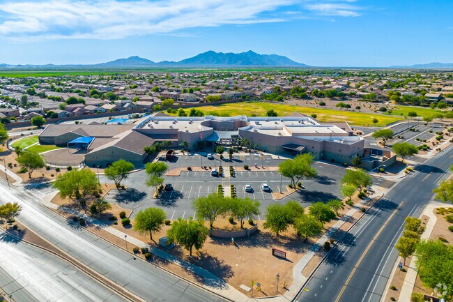 Enveloped by breathtaking landscapes, Maricopa Elementary School thrives in Maricopa, Arizona.