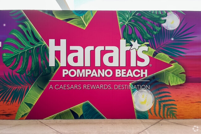 Harrah's Pompano Beach Casino in Northwest Pompano offers Caesar Rewards for winners.