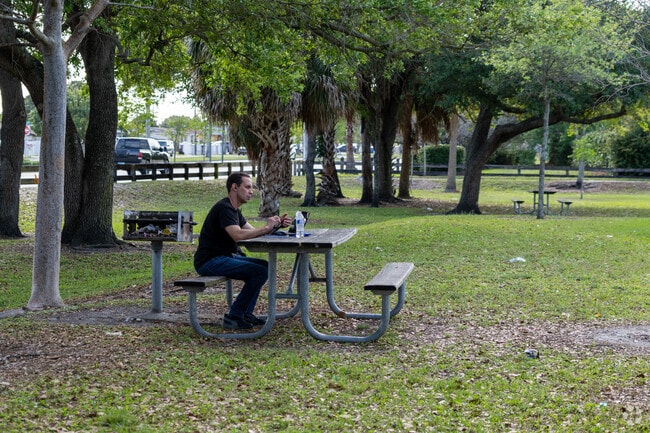 Residents of Myrtle Grove can be seen out and about in the late afternoons.