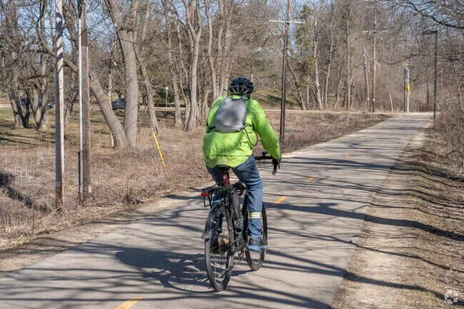 The Southwest Commuter Path in Westmorland could be described as Madison's pedestrian highway.