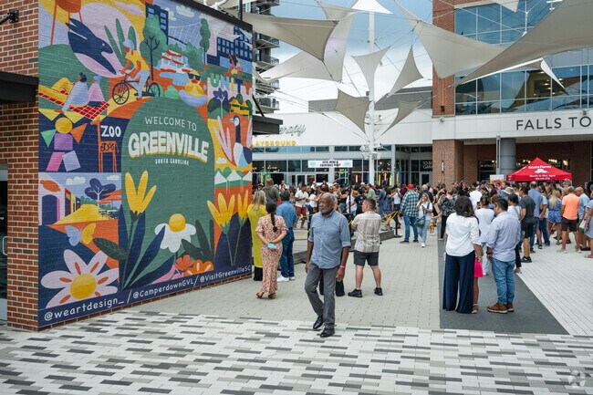 Residents can head to downtown Greenville right outside of Greater Sullivan for some fun.
