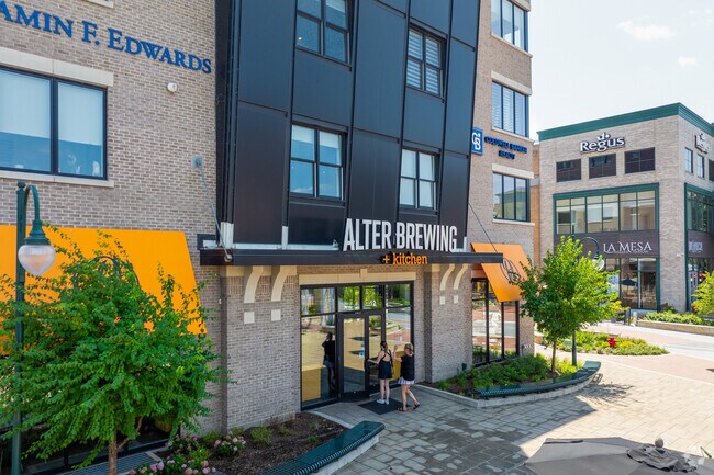Alter Brewing & Kitchen menu includes sandwiches and seasonal salads.