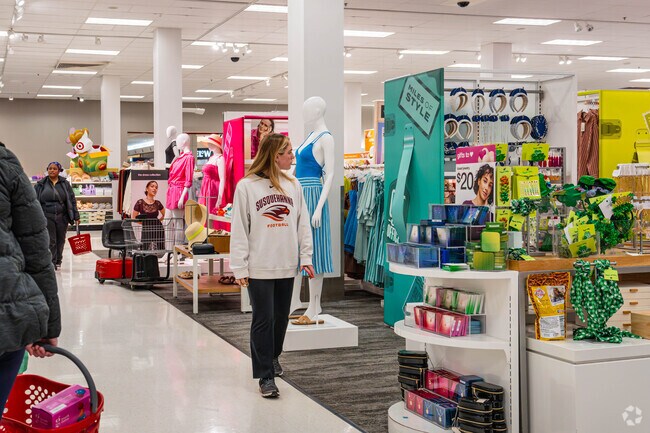 Target is attached to Springfield Mall, just minutes from Springtown.