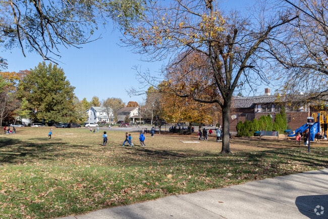 Oakwood kids enjoy recess at local schools with safe playgrounds and open green spaces.