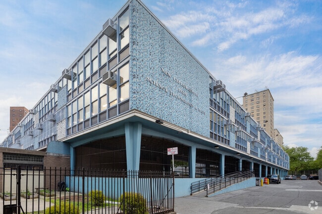 New Explorations Into Science, Tech and Math High School, Lower East Side.