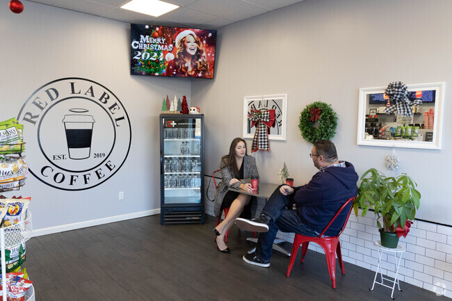 Many people from No Bellmore go to the nearby Red Label Coffee Shop in Bellmore, NY.