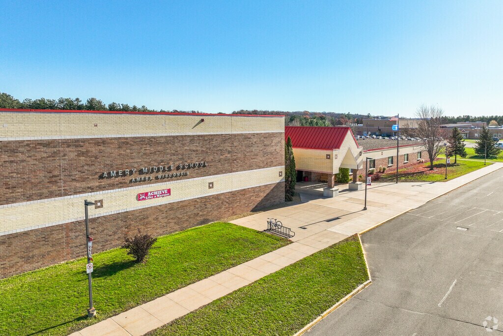 Amery Middle School has received an overall B+ on Niche.