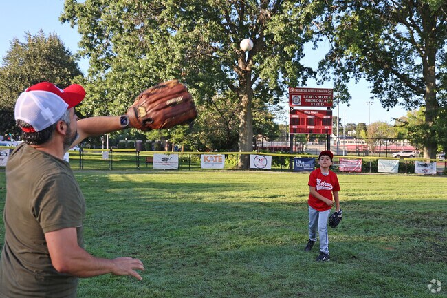 In Downtown Melrose Lewis Monk Field is home to Melrose Little League.