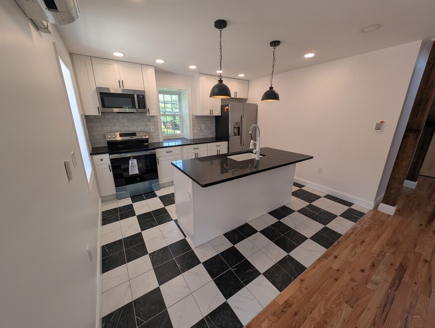 Kitchen view from front door