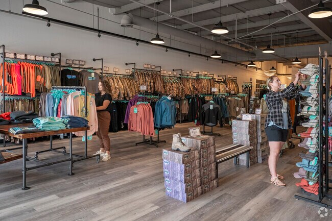 Greater Sandburg has some unique local retail options, like DSG Outerwear.