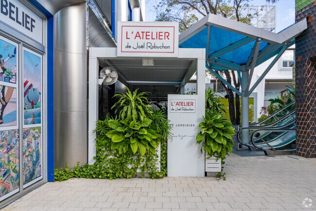 L' Atelier is Design Districts and Floridas only two star Michelin starred French restaurant.