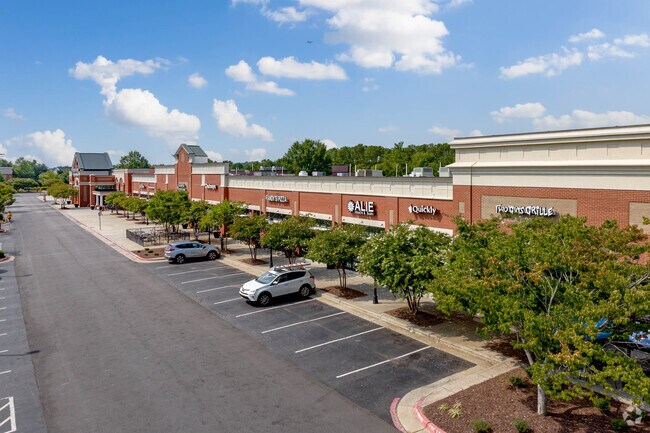 Several local stores and restaurants are available at McCrimmon Corners in Twin Lakes.