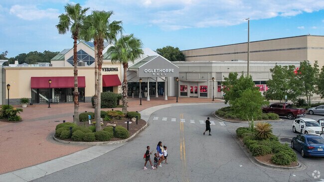 Oglethorpe Mall buzzes with visitors as a Highland Park hotspot for shopping and entertainment.