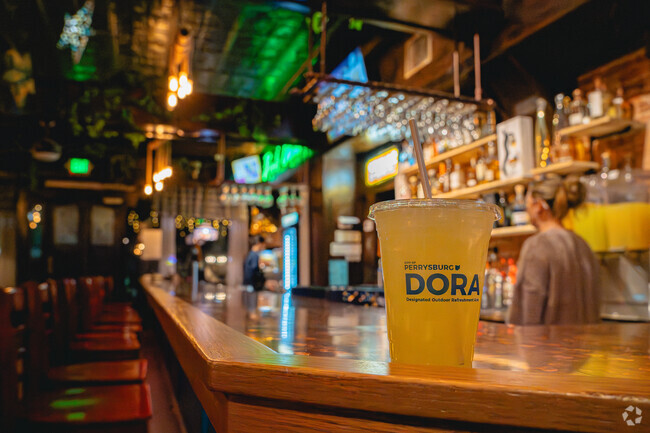 Lupita's Cantina fills DORA cups with tasty margaritas to enjoy in downtown Perrysburg.