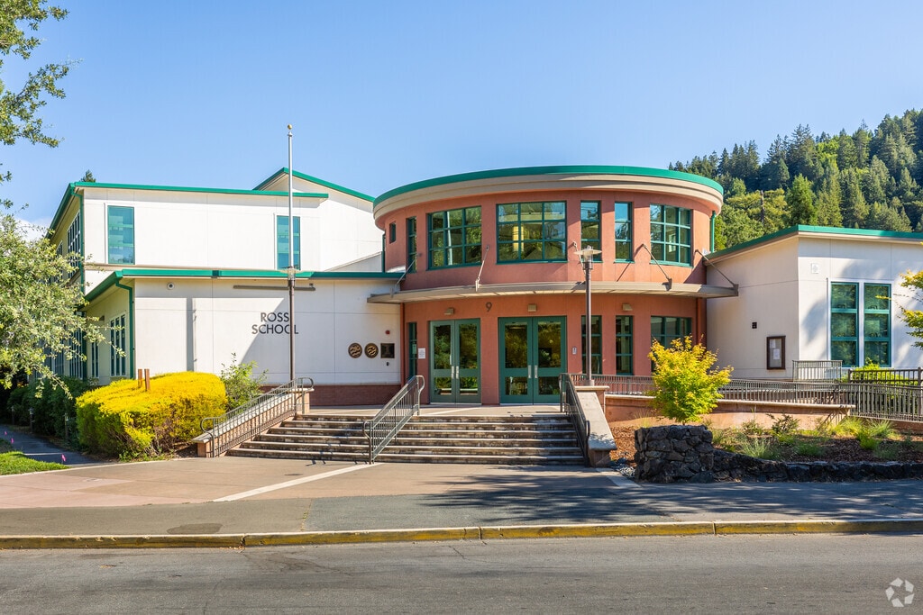 Ross Elementary School sits close to downtown.