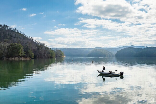 Ocoee River flows into Lake Ocoee giving Cleveland residents a unique opportunity for boating and fishing.