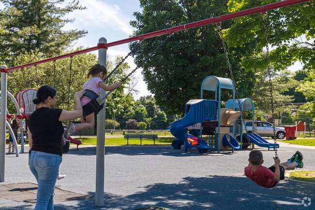 Coolidge Park offers wonderful features for young children to enjoy.