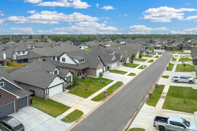 Harvest Hills West's wide roads offer plenty of space for street parking.