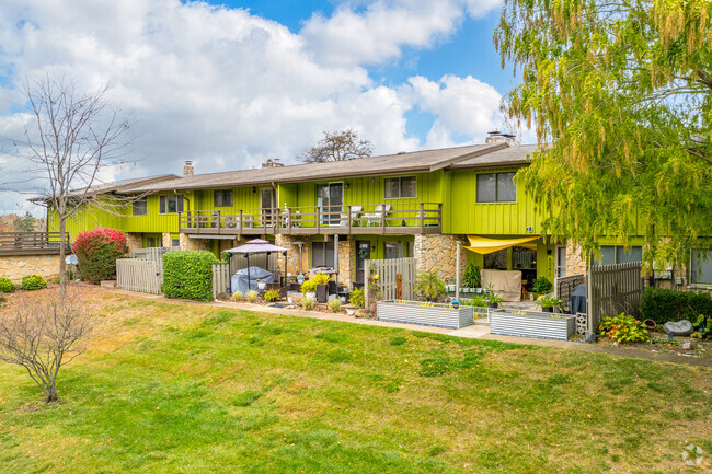 Condos provide a more affordable living option on quiet streets in Devon.