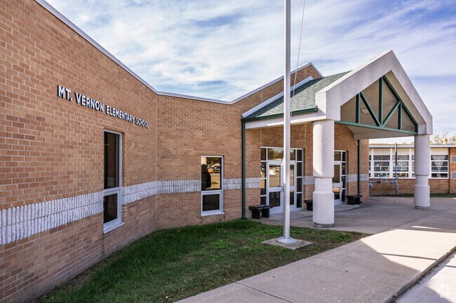 Young learners start their education at Mount Vernon Elementary School in a welcoming environment.