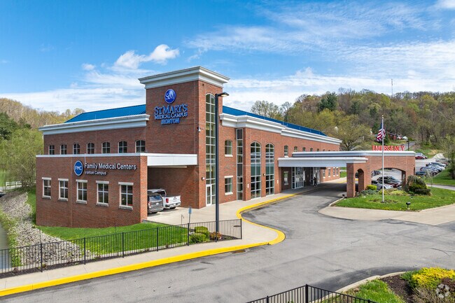 St. Mary’s Medical Center is one of the major employers in Ironton, Ohio.