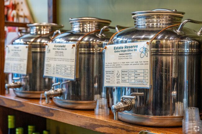 Olive Lane, a boutique in Wooster, has over 60 premium oil and vinegars to sample.