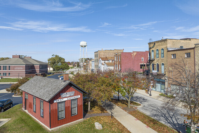 Lots of history and historic building help make up West Chicago.