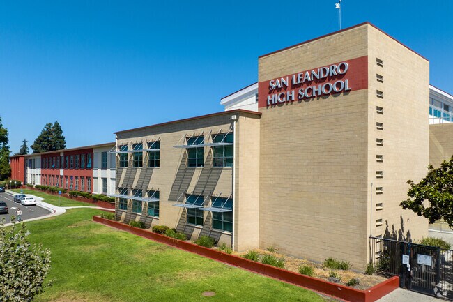 San Leandro High School is often cited as the only comprehensive high school in the San Leandro.