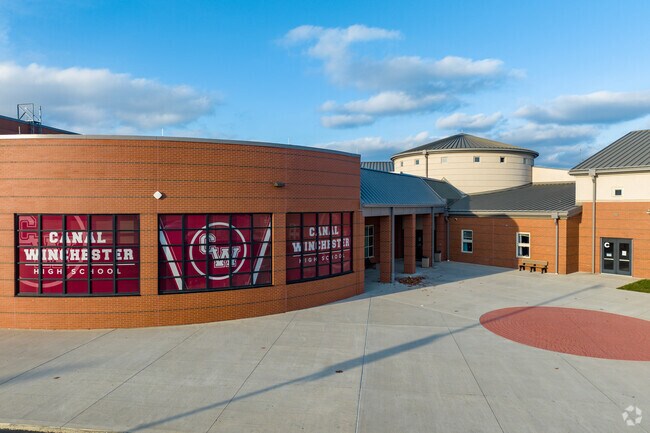 Canal Winchester High School, which earns a B+ on Niche.