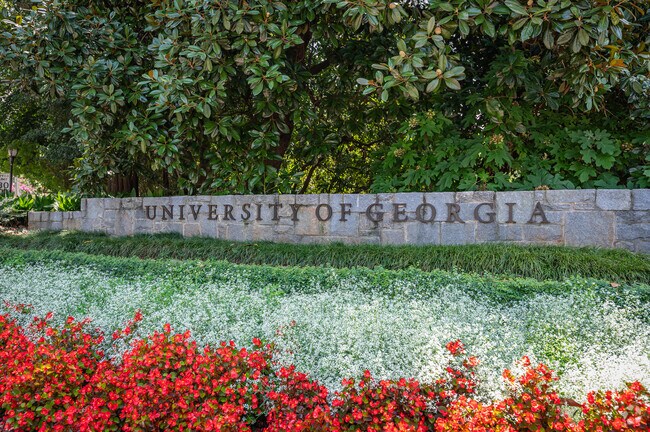The University of Georgia can be found just to the east of the Saint George Place community.
