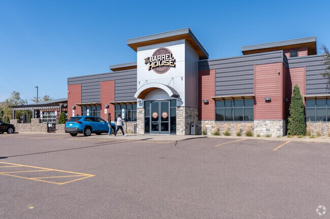 The Barrel House restaurant just south of Pepper Ridge features bourbon, burgers, and more.