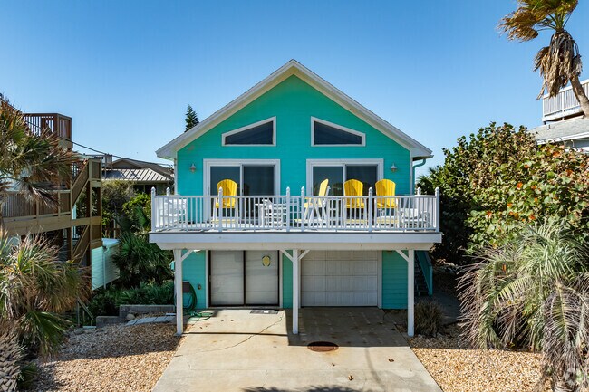 Many Bethune Beach homes have unique style details.