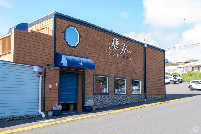 Enjoy a meal at the Silver Heron, one of the more upscale dinning options in Little Whale Cove.