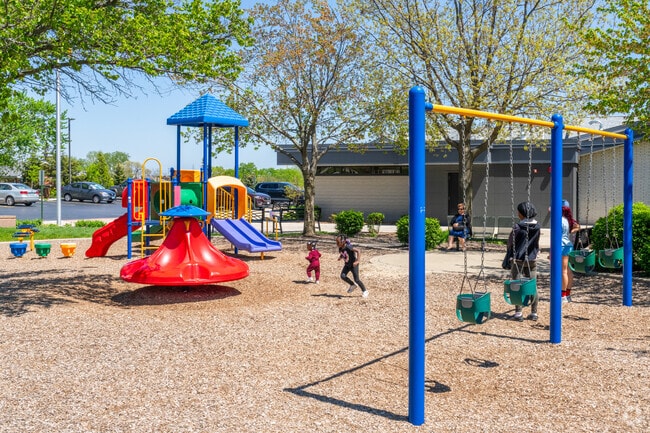 Kids love the playground at Kasey Meadow Park.