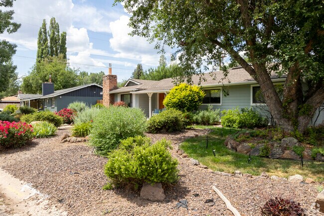 Ranch-style homes in the area date to the 1950s and 1960s.