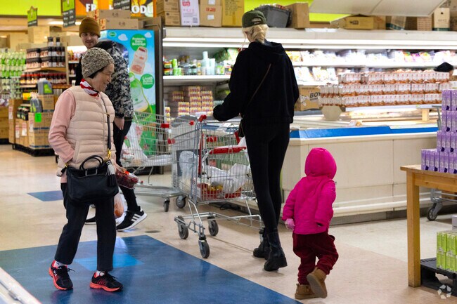 Safeway is the main grocery store in the Orting neighborhood.