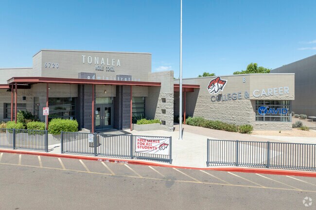 Scottsdale’s Tonalea Middle School teaches students attending 7th through 8th grades.