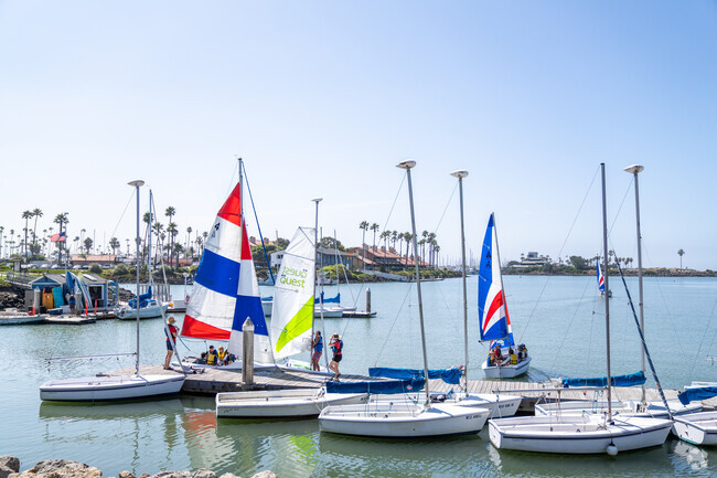 You can learn to sail at the beaches along the Pacific ocean.