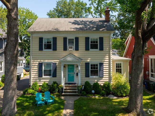 Colonial Revivals are the most common style of house in South Orange Village.