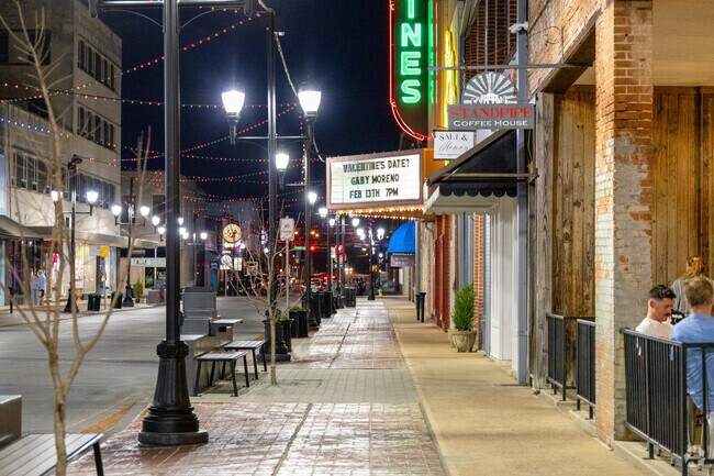 Lufkin’s revitalized downtown blends history with modern charm.