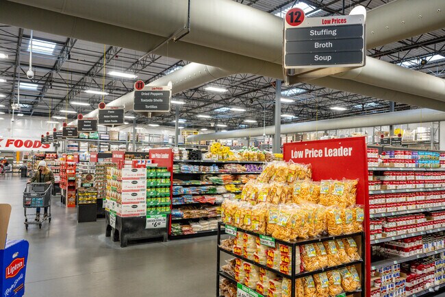 WinCo Foods is located nearby for locals to grab their groceries.